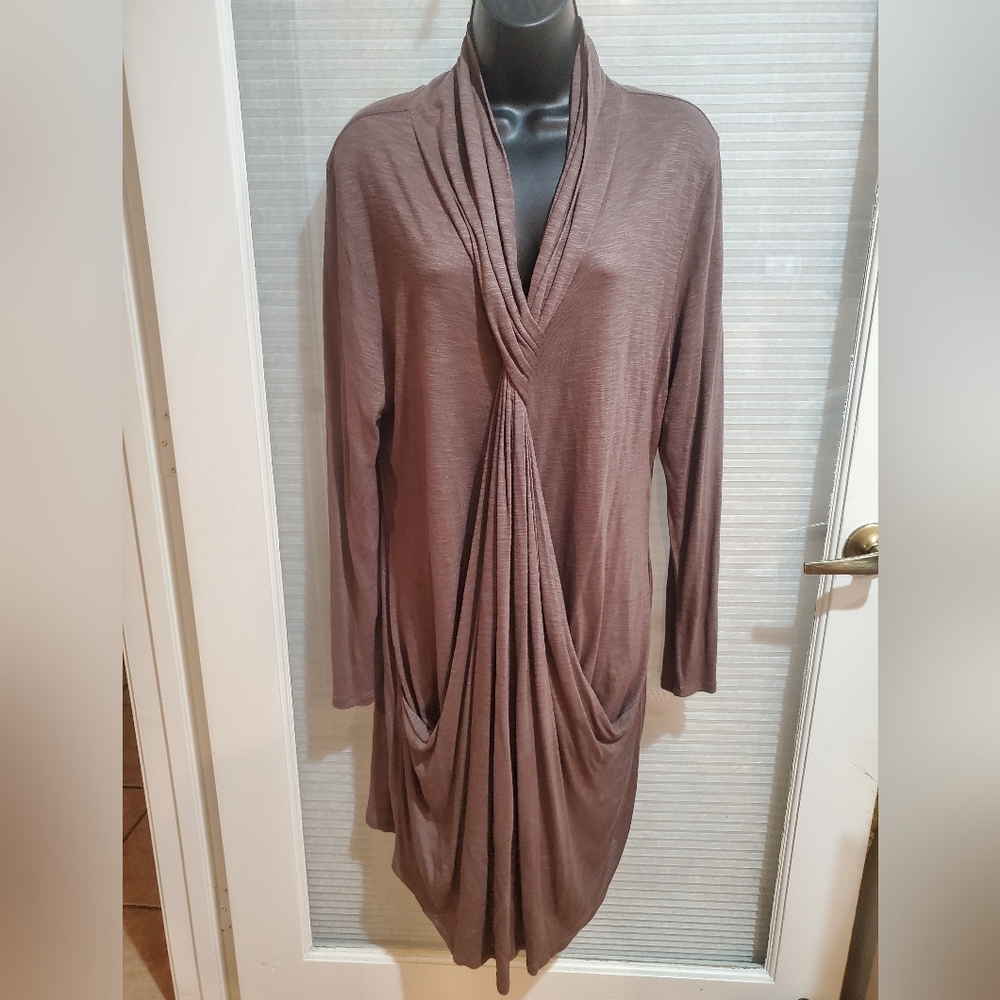 Ravel Draped Dress